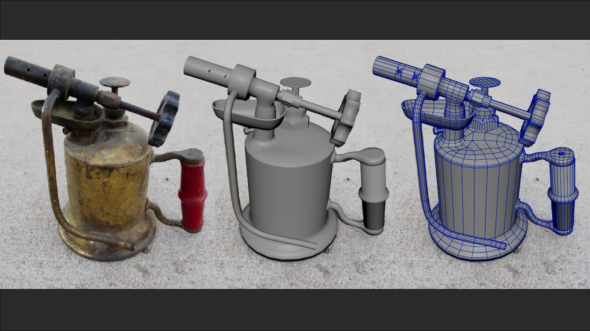 Vintage Blowtorch render 5